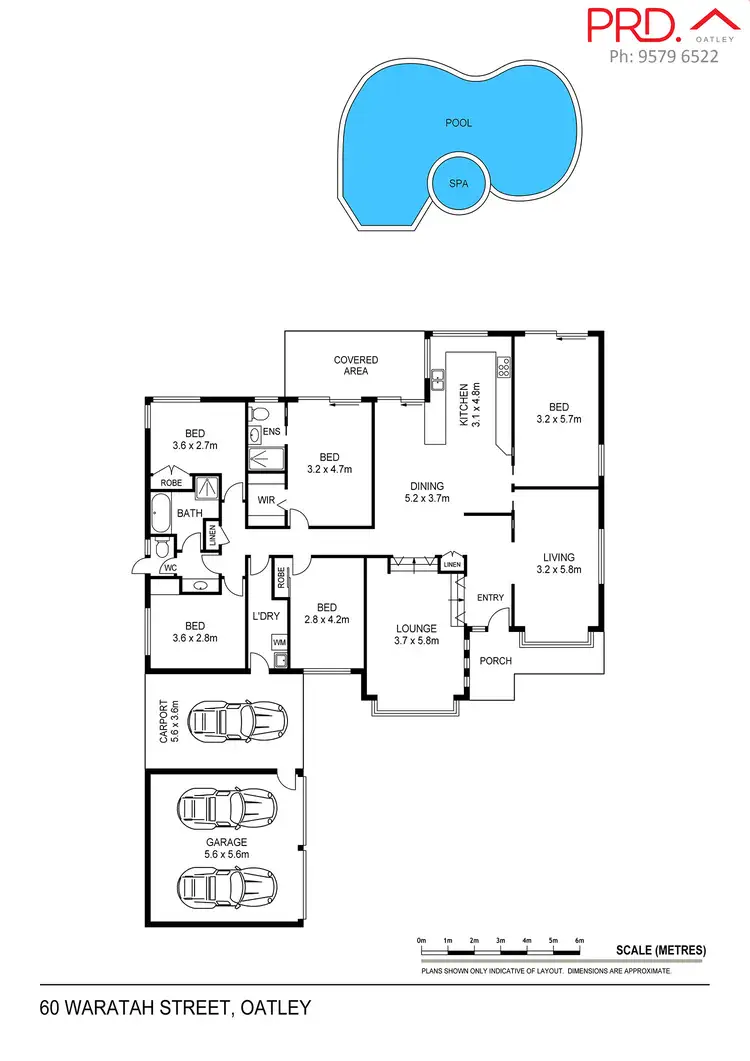 Floorplan of Homely house listing, 60 Waratah Street, Oatley NSW 2223