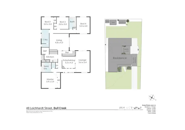 Floorplan of Homely house listing, 48 Leichhardt Street, Bull Creek WA 6149
