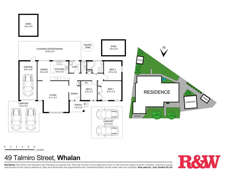 Floorplan of Homely house listing, 49 Talmiro Street, Whalan NSW 2770
