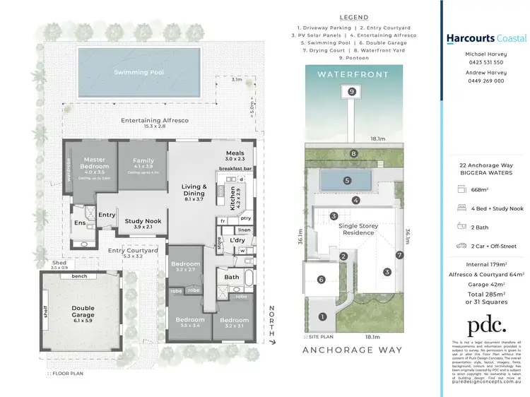 Floorplan of Homely house listing, 22 Anchorage Way, Biggera Waters QLD 4216
