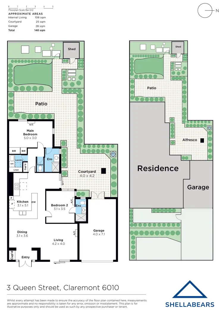 Floorplan of Homely house listing, 3 Queen Street, Claremont WA 6010