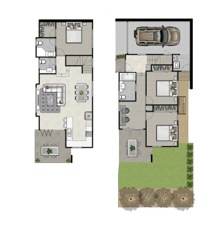 Floorplan of Homely townhouse listing, 6/7 Quarry Road, Alderley QLD 4051