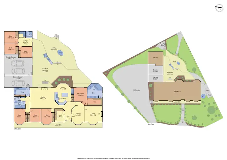 Floorplan of Homely house listing, 6 Crimea Close, Rowville VIC 3178
