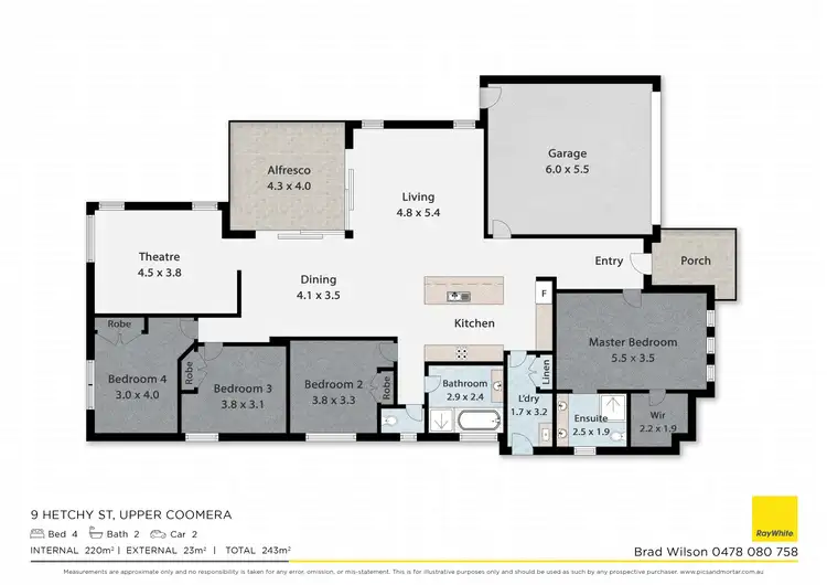 Floorplan of Homely house listing, 9 Hetchy Street, Upper Coomera QLD 4209