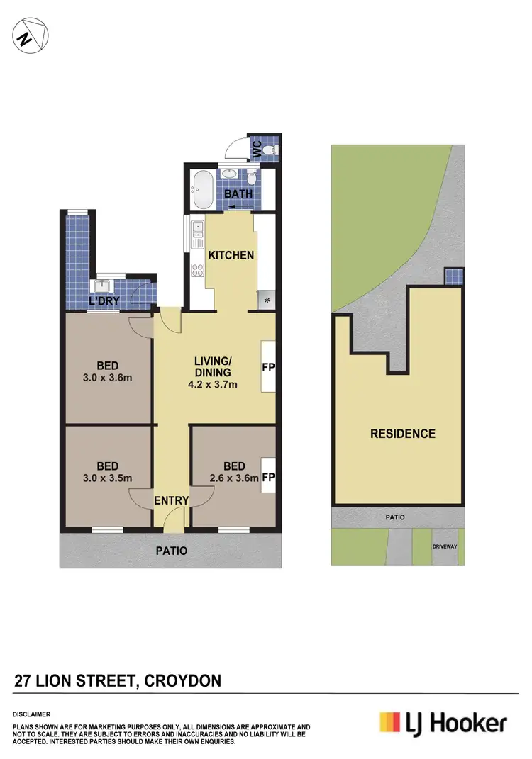 Floorplan of Homely house listing, 27 Lion Street, Croydon NSW 2132