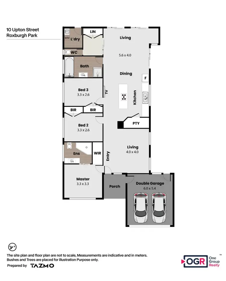 Floorplan of Homely house listing, 10 Upton Street, Roxburgh Park VIC 3064