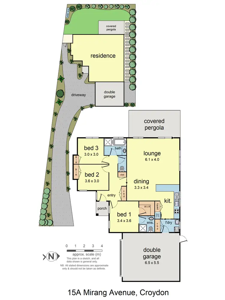Floorplan of Homely house listing, 15a Mirang Avenue, Croydon VIC 3136