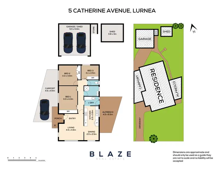 Floorplan of Homely house listing, 5 Catherine Avenue, Lurnea NSW 2170