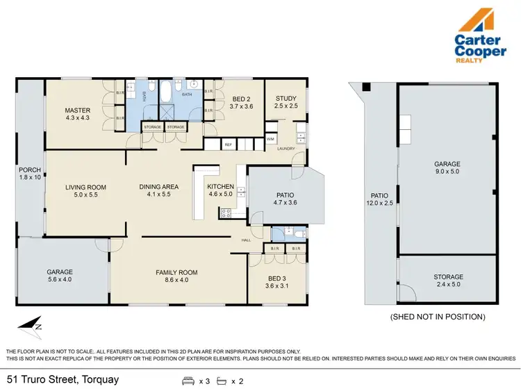 Floorplan of Homely house listing, 51 Truro Street, Torquay QLD 4655