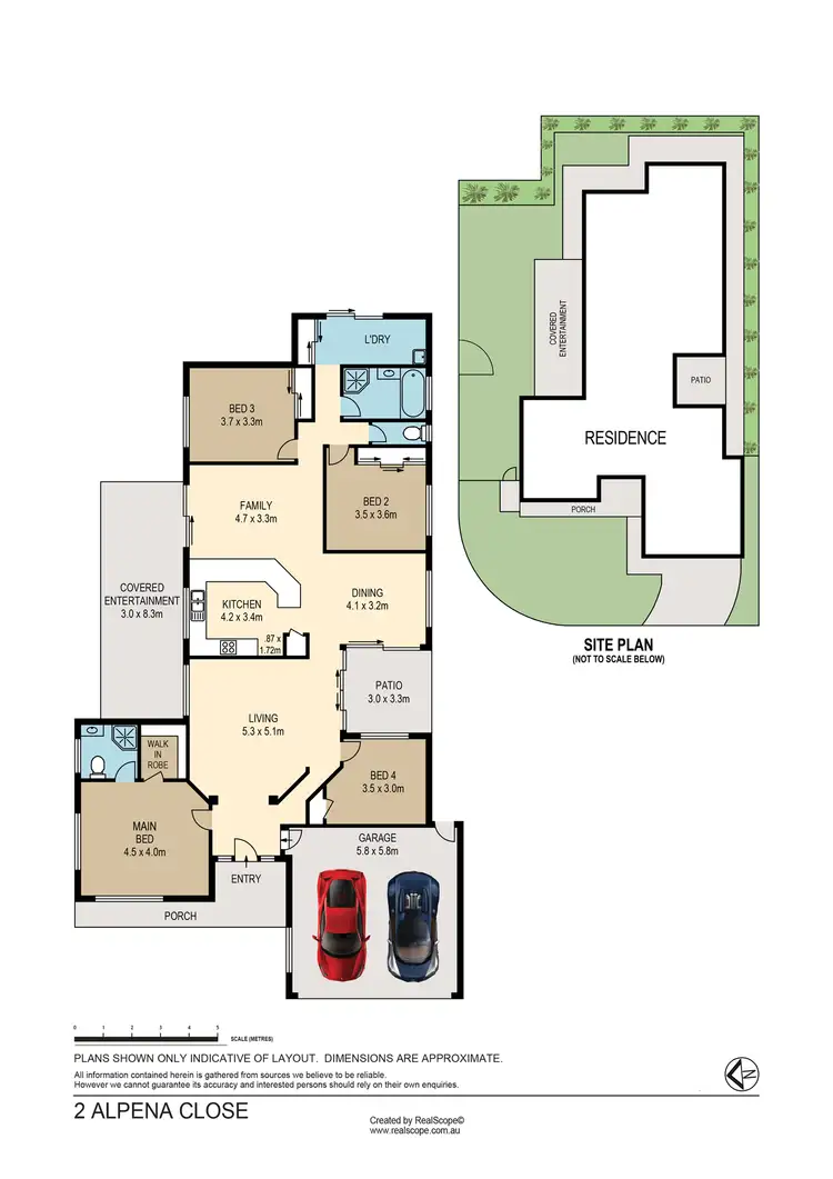 Floorplan of Homely house listing, 2 Alpena Close, Carindale QLD 4152