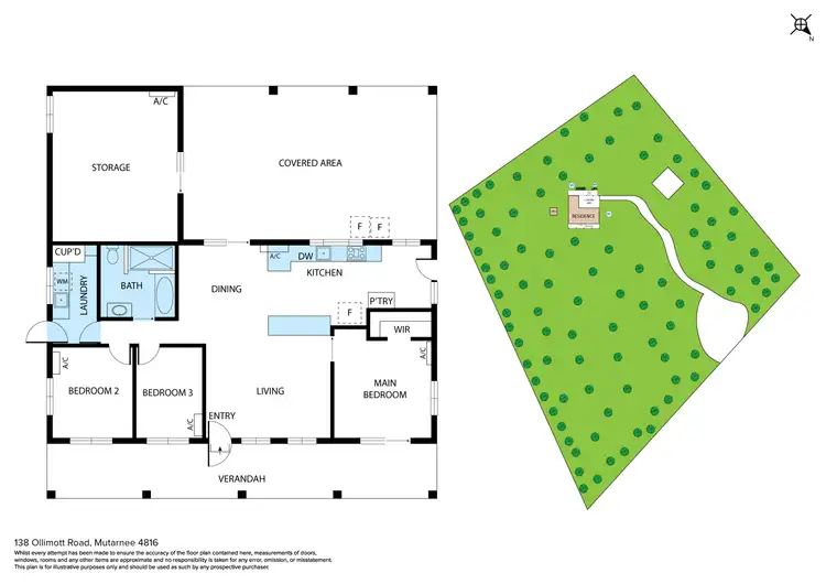 Floorplan of Homely house listing, 138 Ollimott Road, Mutarnee QLD 4816