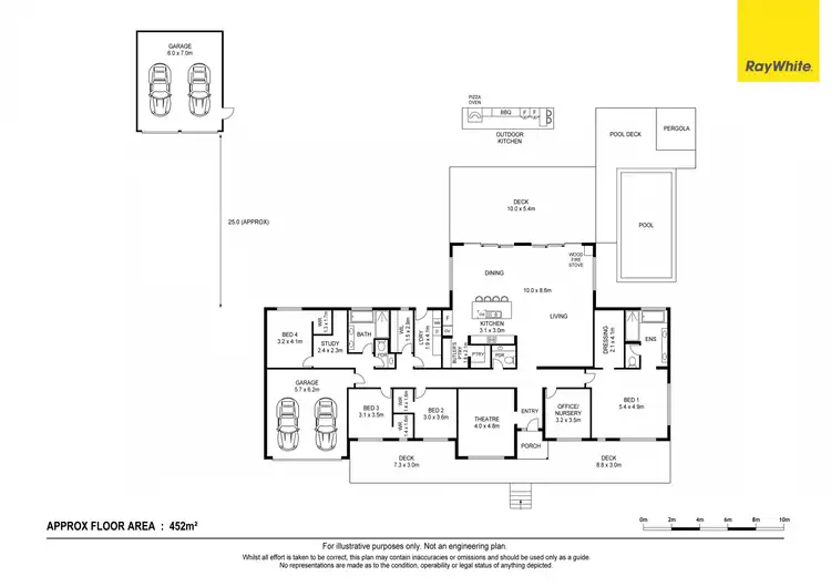Floorplan of Homely house listing, 6 Cradle Court, D'aguilar QLD 4514