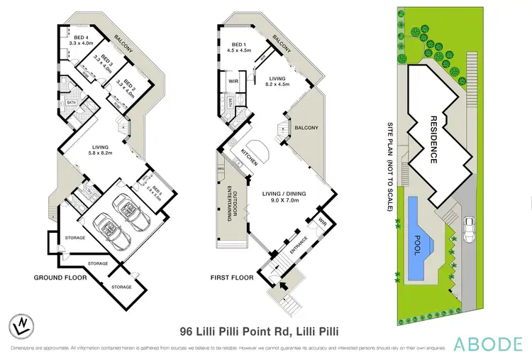 Floorplan of Homely house listing, 96 Lilli Pilli Point Road, Lilli Pilli NSW 2229