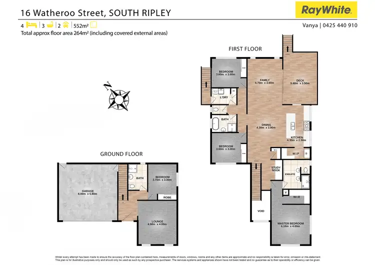 Floorplan of Homely house listing, 16 Watheroo Street, South Ripley QLD 4306