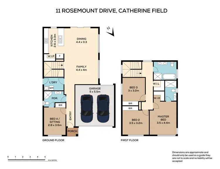 Floorplan of Homely house listing, 11 Rosemount Drive, Catherine Field NSW 2557