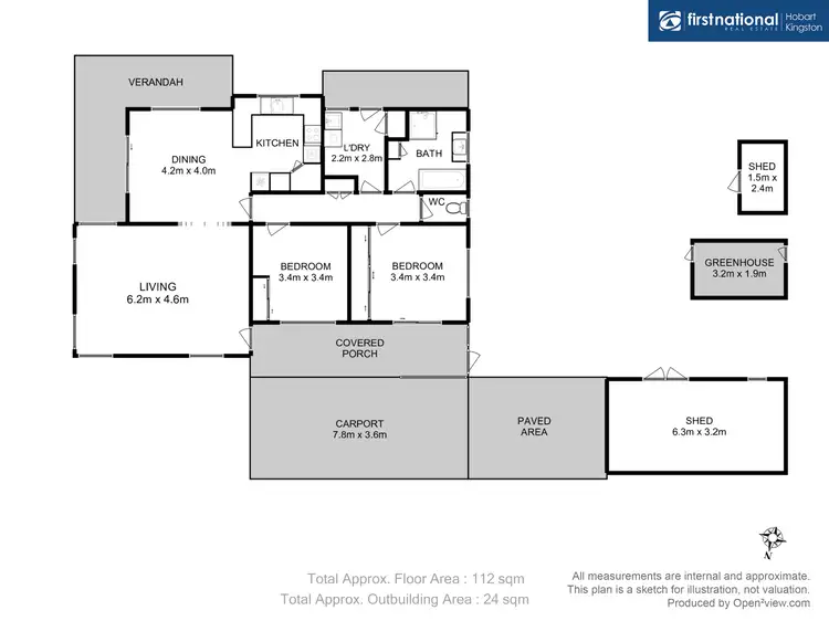 Floorplan of Homely house listing, 10 Cutana Parade, Snug TAS 7054
