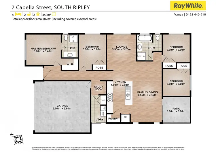 Floorplan of Homely house listing, 7 Capella Street, South Ripley QLD 4306