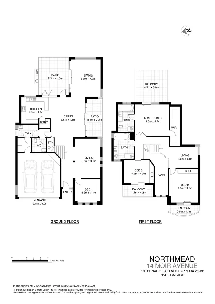Floorplan of Homely house listing, 14 Moir Avenue, Northmead NSW 2152