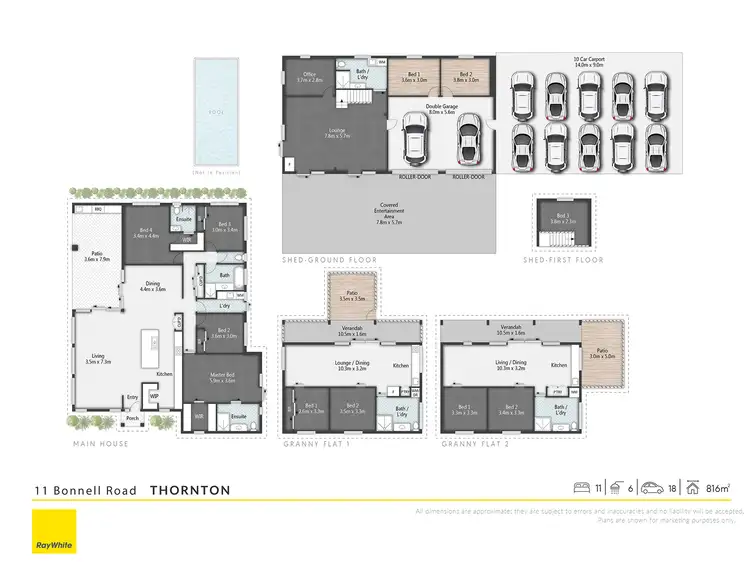 Floorplan of Homely rural property listing, 11 Bonnell Road, Thornton QLD 4341