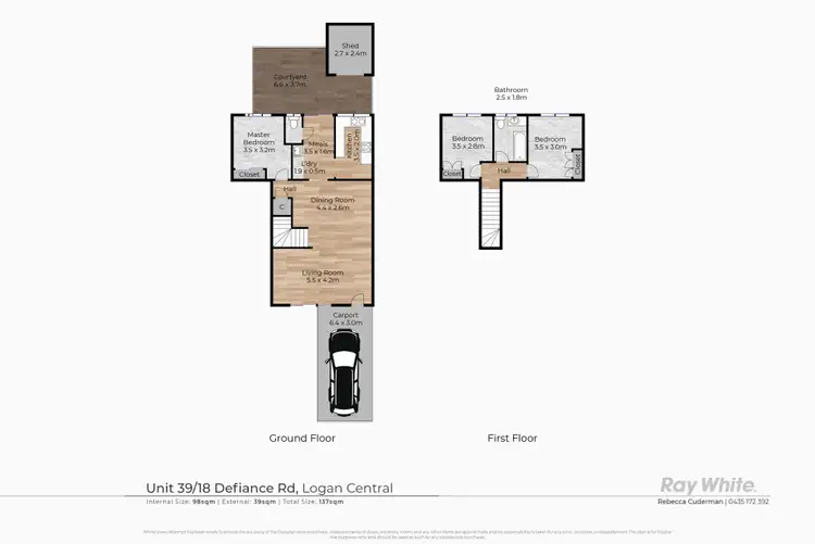 Floorplan of Homely house listing, 39/18 Defiance Road, Logan Central QLD 4114