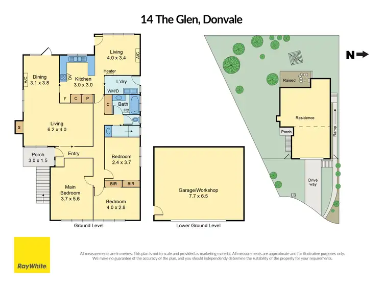 Floorplan of Homely house listing, 14 The Glen, Donvale VIC 3111