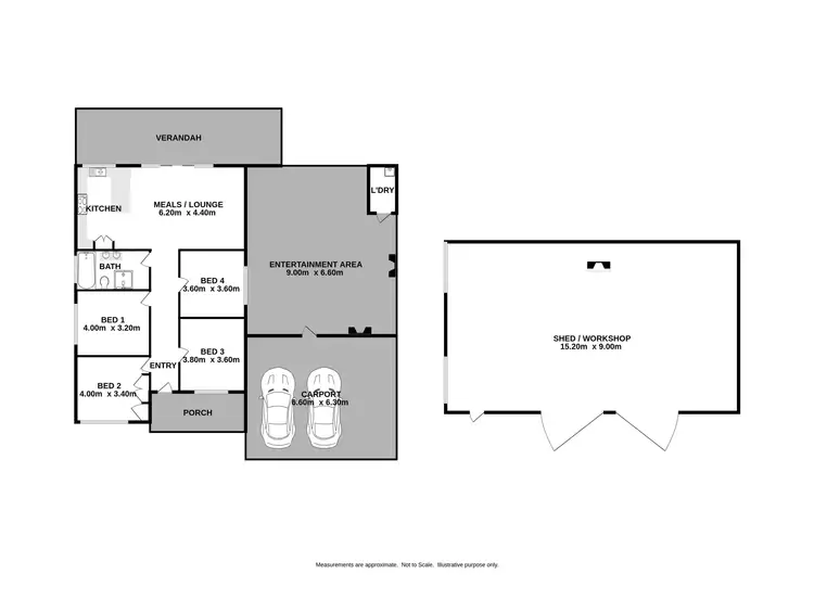 Floorplan of Homely rural property listing, 3354 Urana Road, Burrumbuttock NSW 2642
