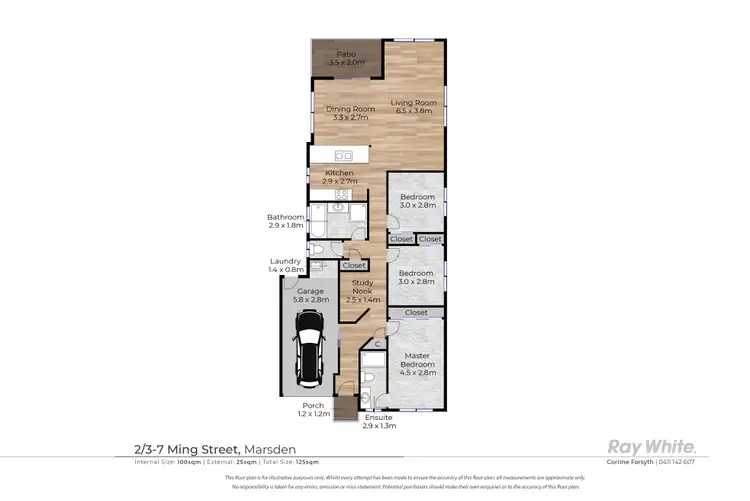 Floorplan of Homely house listing, 2/3-7 Ming Street, Marsden QLD 4132