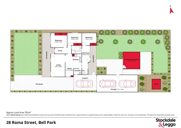 Floorplan of Homely house listing, 28 Roma Street, Bell Park VIC 3215