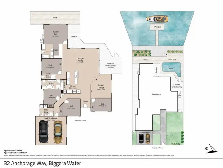 Floorplan of Homely house listing, 32 Anchorage Way, Biggera Waters QLD 4216