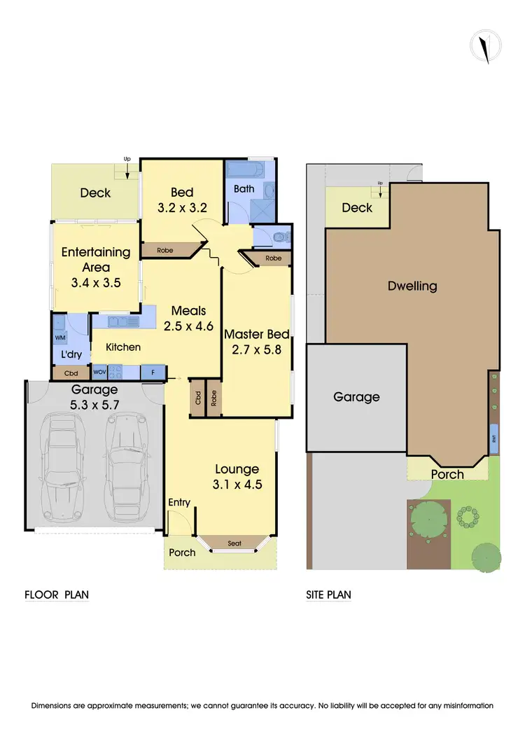 Floorplan of Homely unit listing, 1/65 Edward Street, Macleod VIC 3085