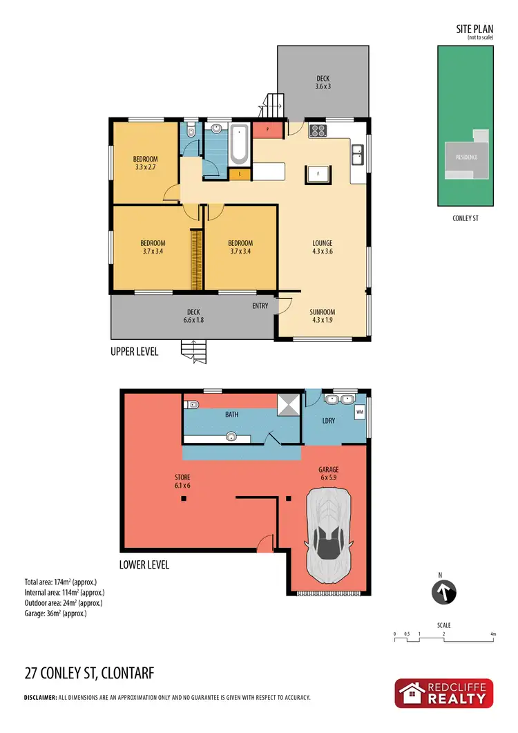 Floorplan of Homely house listing, 27 Conley Street, Clontarf QLD 4019