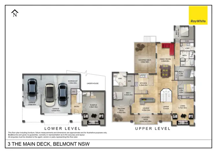 Floorplan of Homely house listing, 3 The Maindeck, Belmont NSW 2280