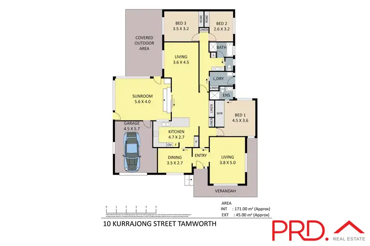 Floorplan of Homely house listing, 10 Kurrajong Street, Tamworth NSW 2340
