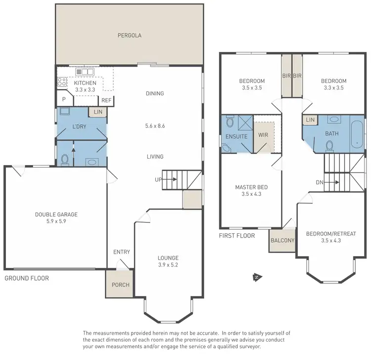 Floorplan of Homely house listing, 46 Edgbaston Parade, Caroline Springs VIC 3023