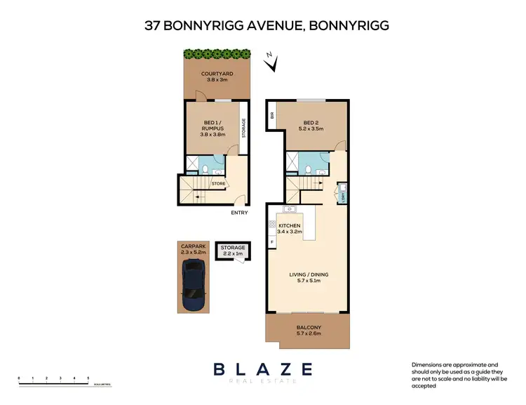Floorplan of Homely house listing, C002/18 Bibbys Place, Bonnyrigg NSW 2177