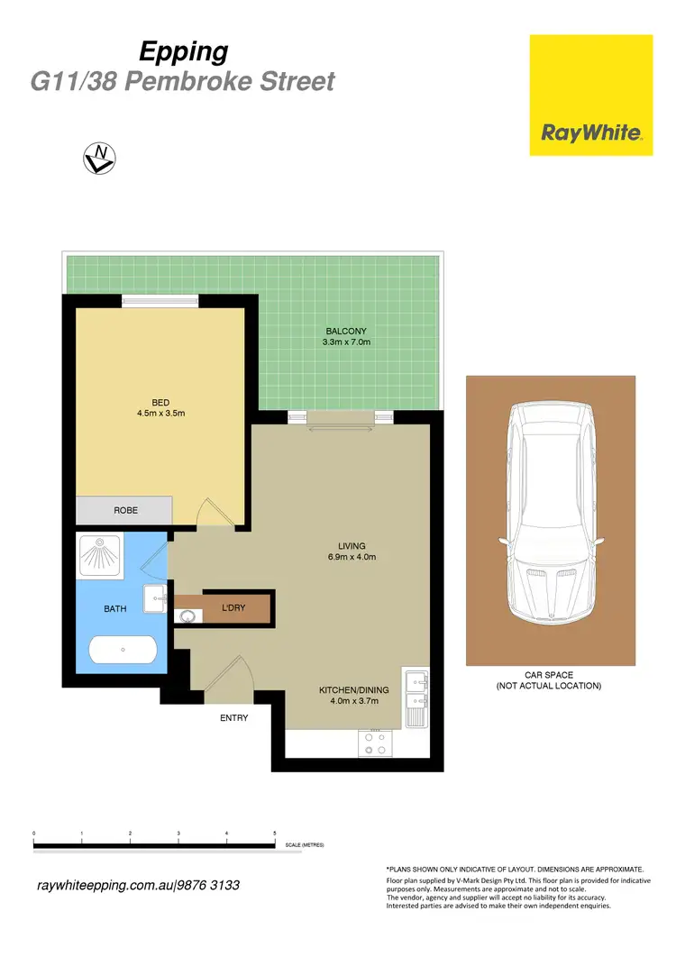 Floorplan of Homely apartment listing, G11/38-44 Pembroke Street, Epping NSW 2121