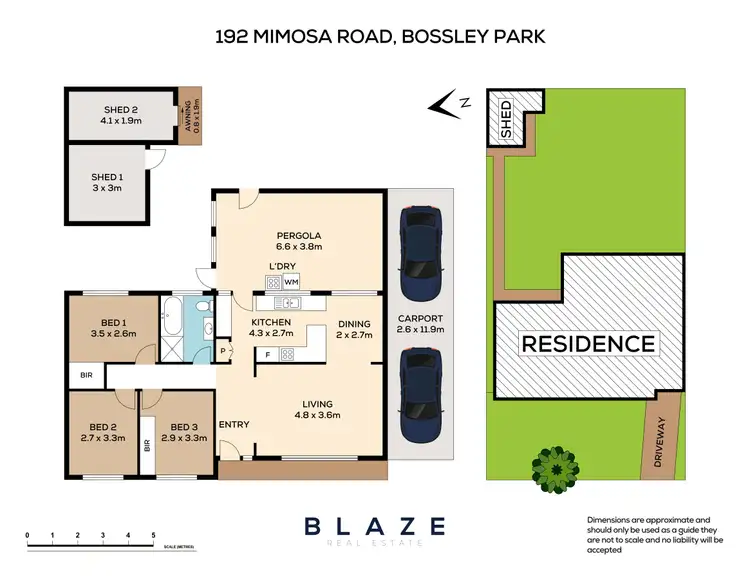 Floorplan of Homely house listing, 192 Mimosa Road, Bossley Park NSW 2176