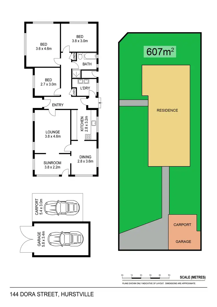 Floorplan of Homely house listing, 144 Dora Street, Hurstville NSW 2220