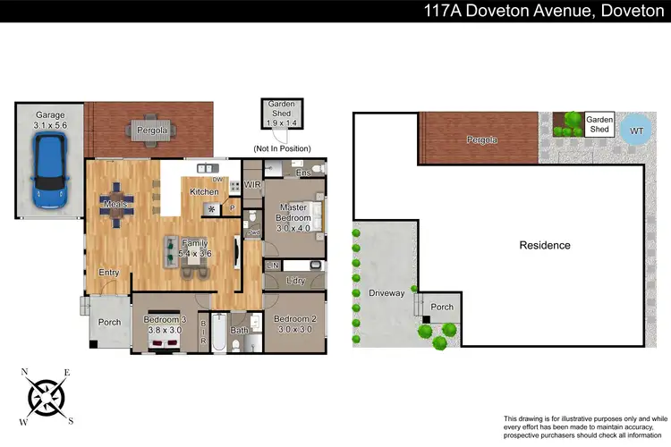 Floorplan of Homely house listing, 117A Doveton Avenue, Doveton VIC 3177