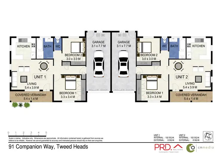 Floorplan of Homely house listing, 91 Companion Way, Tweed Heads NSW 2485
