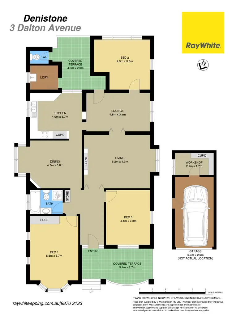 Floorplan of Homely house listing, 3 Dalton Avenue, Denistone NSW 2114