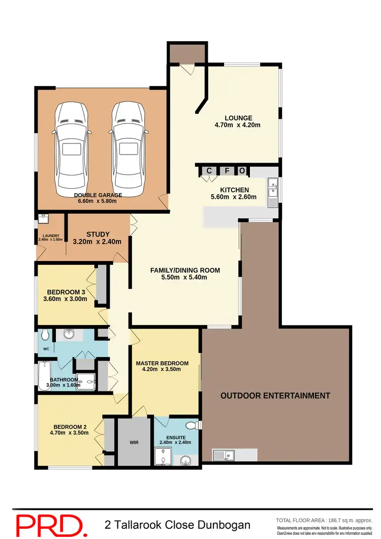 Floorplan of Homely house listing, 2 Tallarook Close, Dunbogan NSW 2443