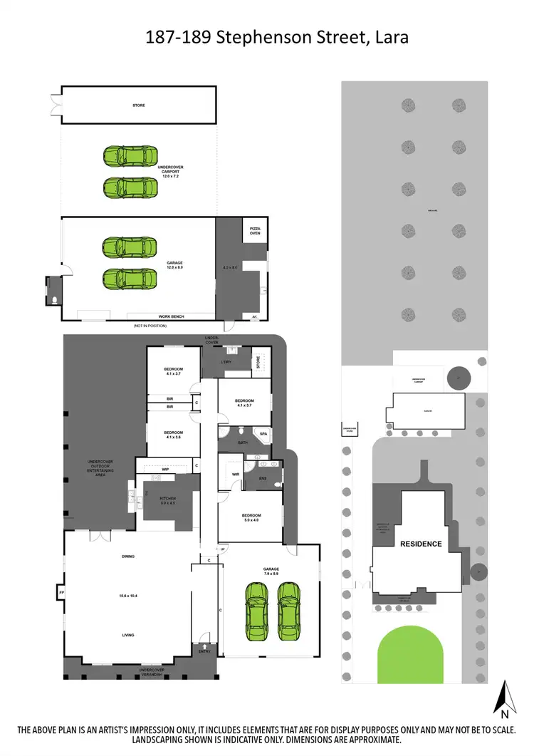 Floorplan of Homely house listing, 187-189 Stephenson Street, Lara VIC 3212