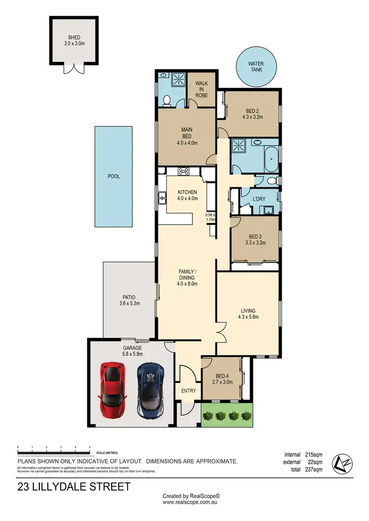 Floorplan of Homely house listing, 23 Lillydale Street, Carseldine QLD 4034