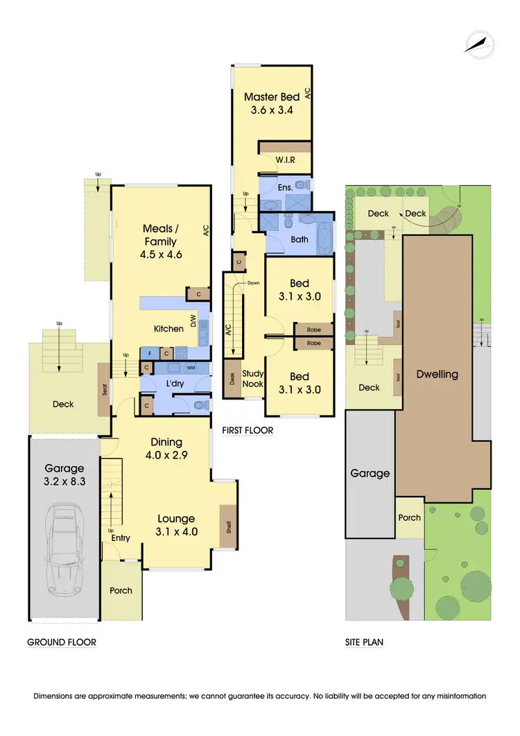 Floorplan of Homely house listing, 6 Longacres Road, Yallambie VIC 3085