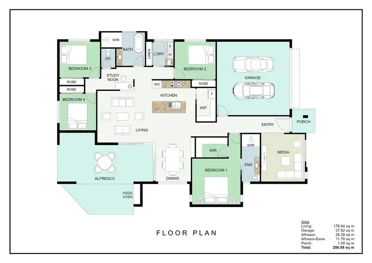 Floorplan of Homely house listing, 37 Emma Drive, Richmond QLD 4740