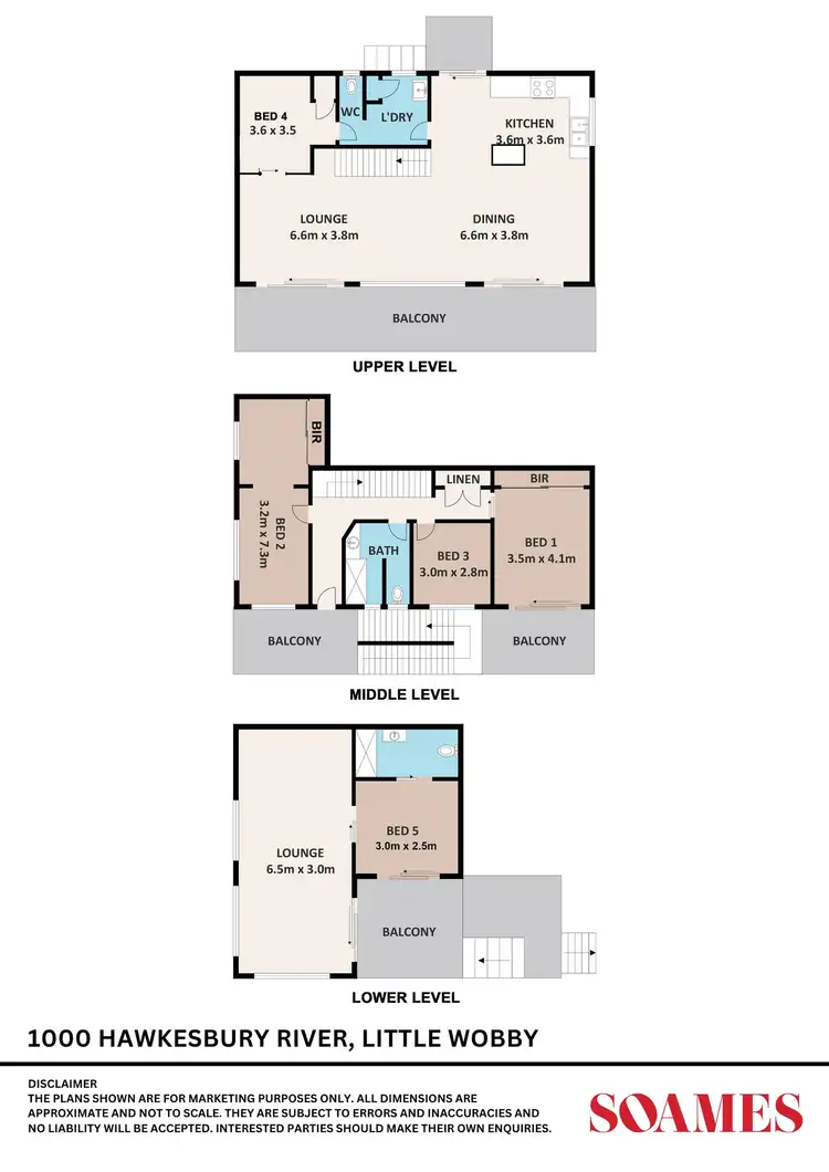 Floorplan of Homely house listing, 1000 Hawkesbury River, Little Wobby NSW 2256