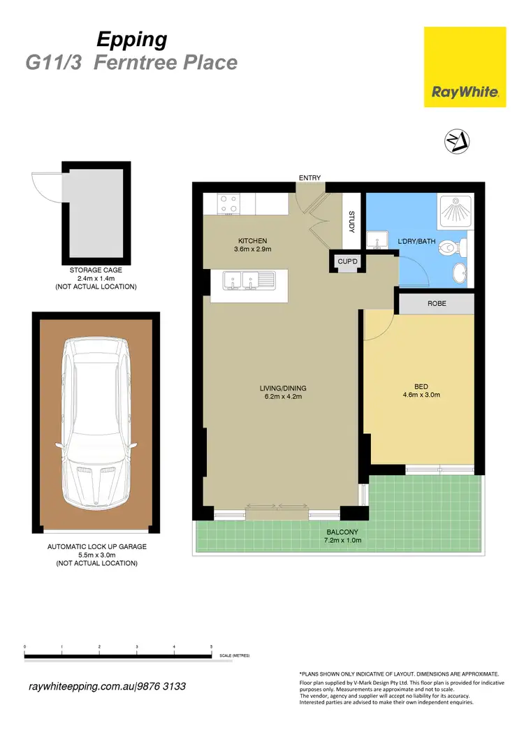 Floorplan of Homely apartment listing, G11/3 Ferntree Place, Epping NSW 2121