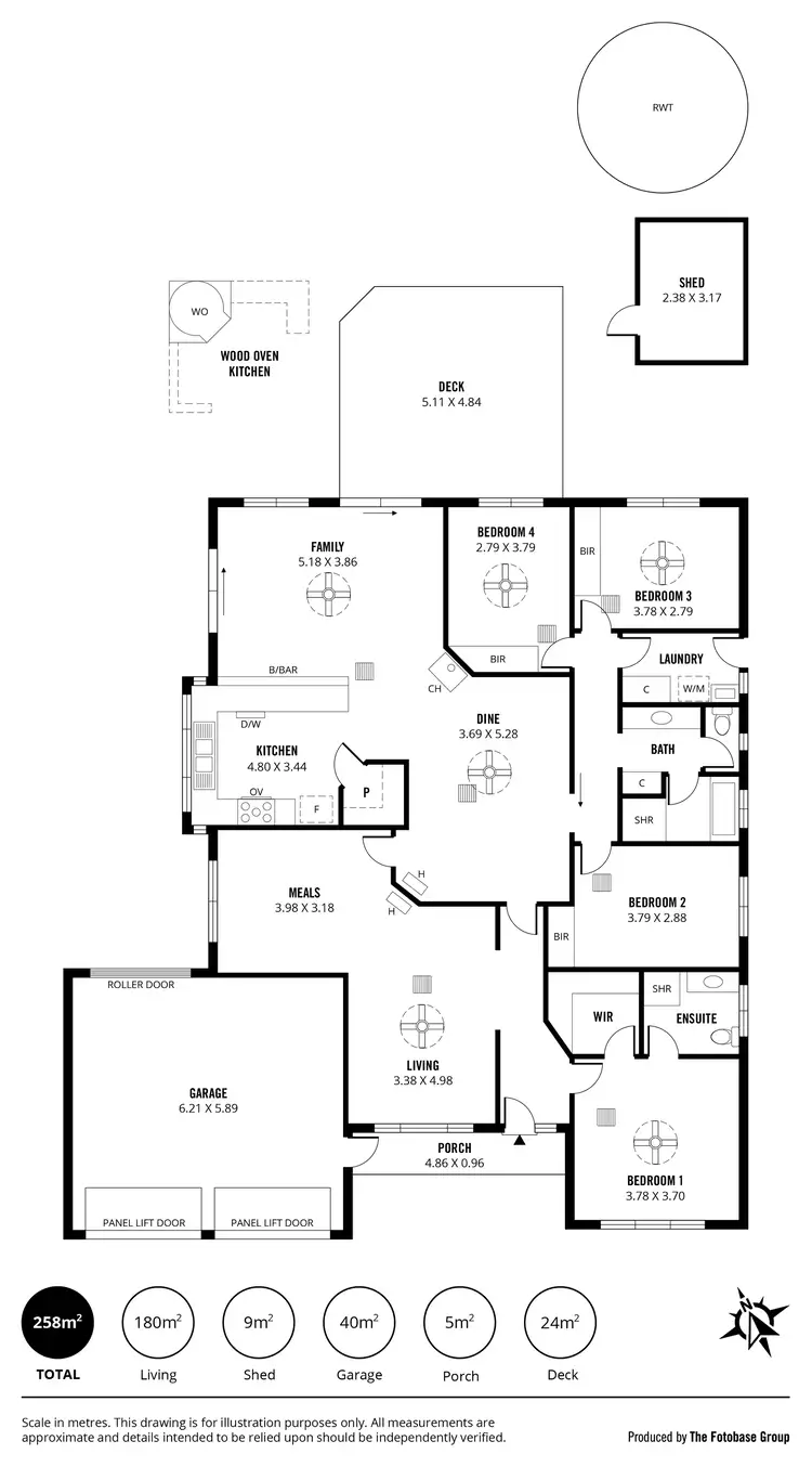 Floorplan of Homely house listing, 35 Yanagin Road, Greenhill SA 5140