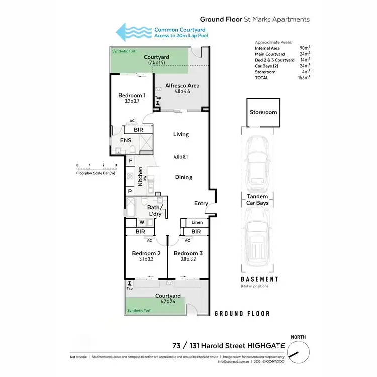 Floorplan of Homely apartment listing, 73/131 Harold Street, Highgate WA 6003